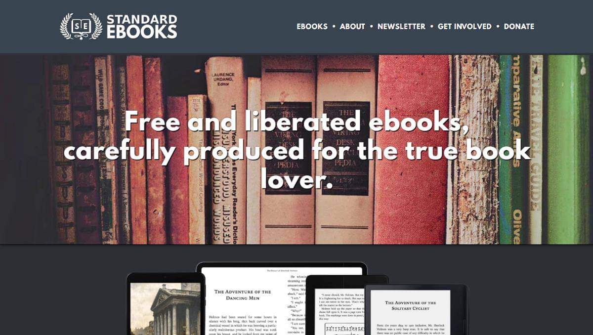 Standard Ebooks (dok. Tangkapan Layar)