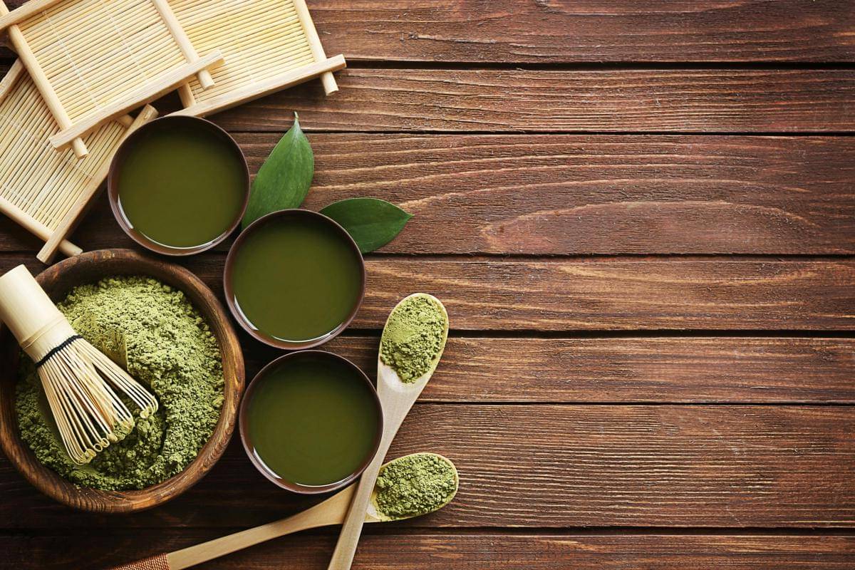 Ilustrasi matcha. 
