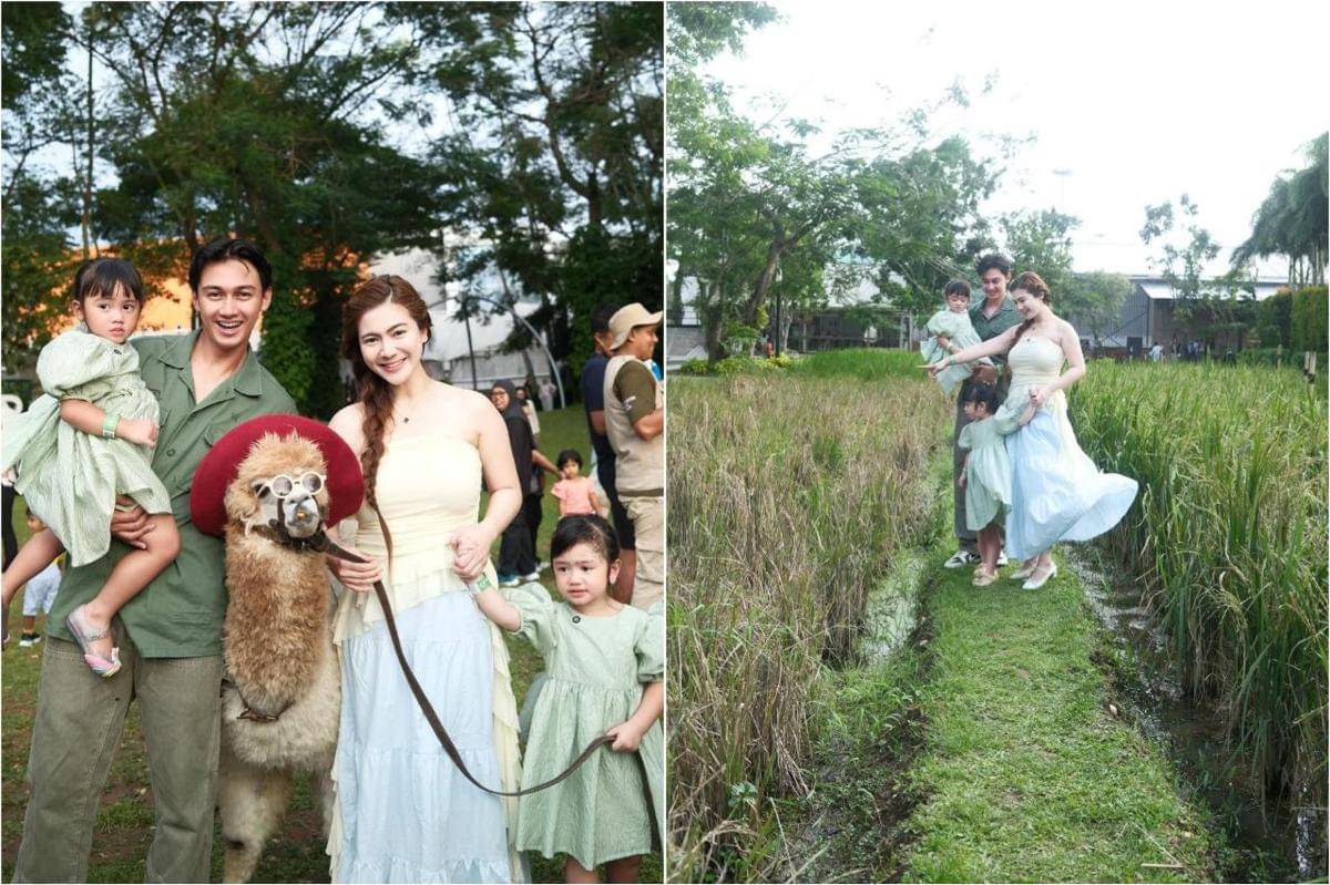 keluarga Felicya dan Hito ke Scientia Square Park