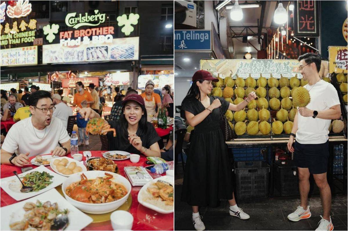 Maudy Ayunda dan Jesse Choi kulineran di Malaysia