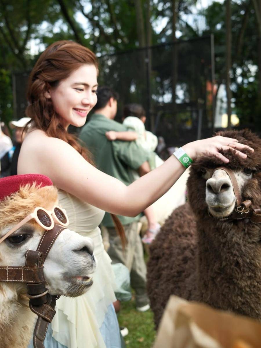 keluarga Felicya dan Hito ke Scientia Square Park