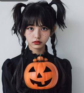 Gaya rambut Halloween