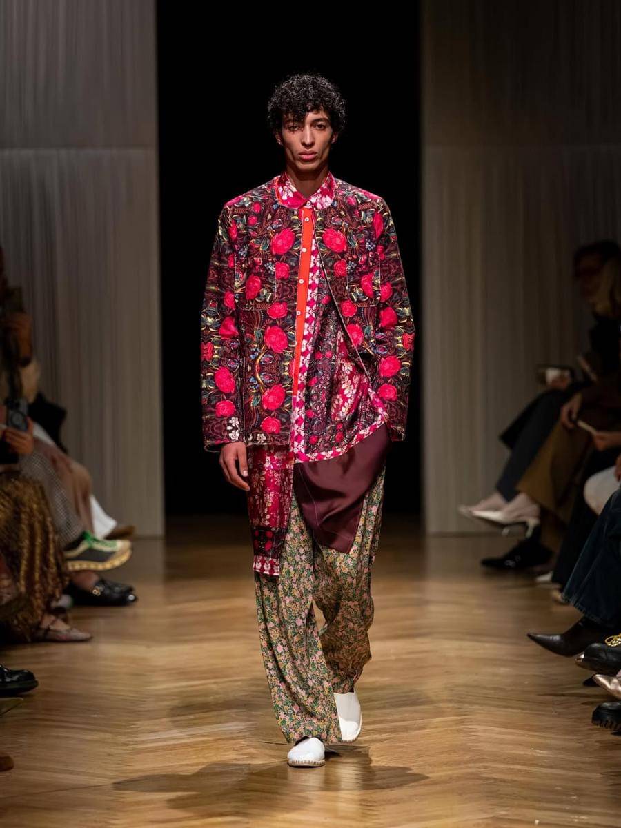 Koleksi Pierre-Louis Mascia S/S '26 di Milan Fashion Week