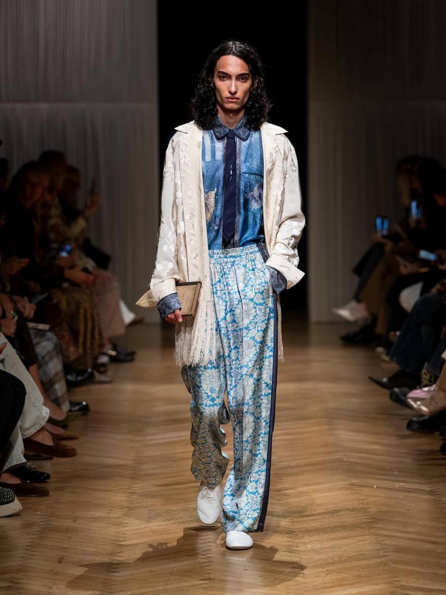 Koleksi Pierre-Louis Mascia S/S '26 di Milan Fashion Week