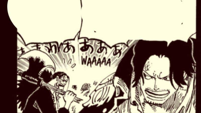 Scopper Gaban dan Gol D. roger. (Dok. Shueisha, Eiichiro Oda/One Piece)