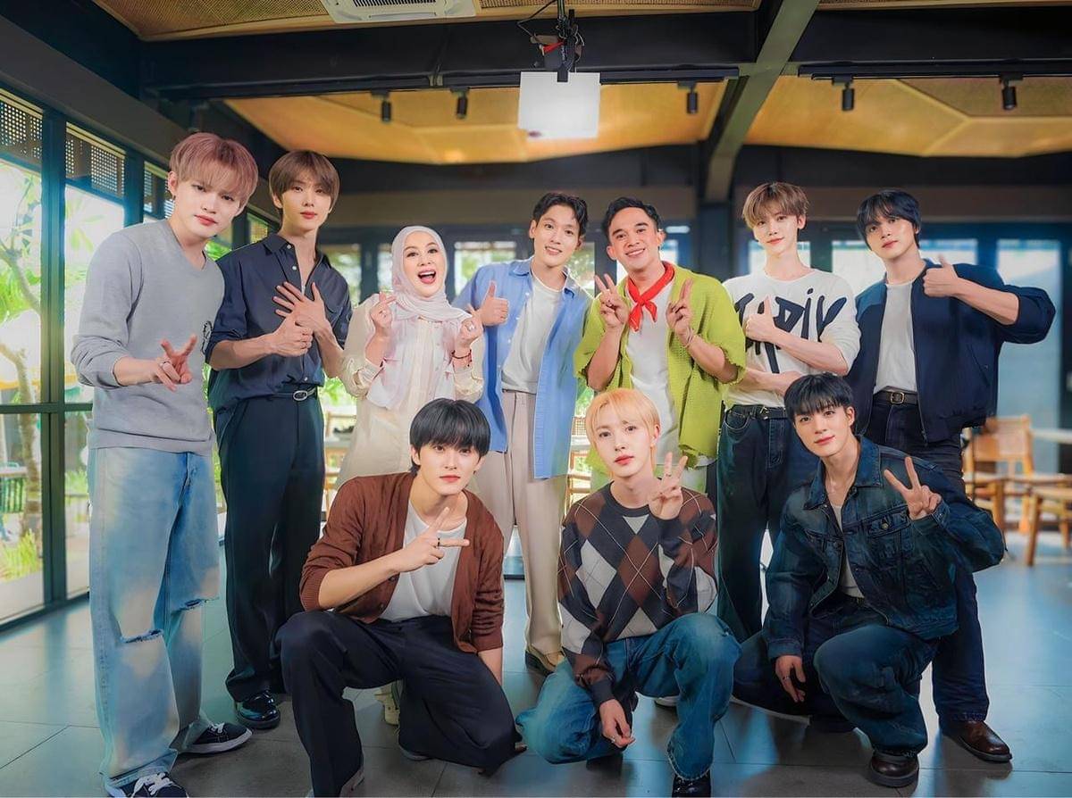 NCT Dream syuting Bikin Laper