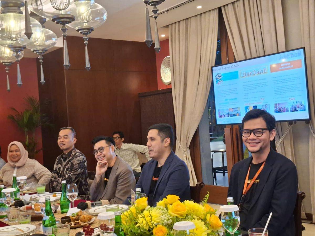 BTPN Syariah menjelaskan berbagai capaiannya di kuartal III. (IDN Times/Triyan). 