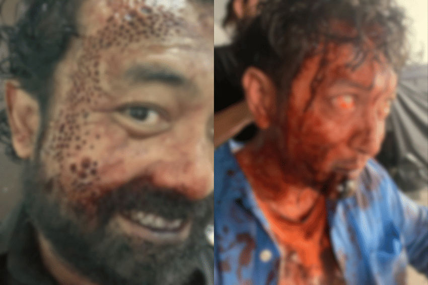 potret detail riasan zombie di Abadi Nan Jaya (instagram.com/astridsambudiono)