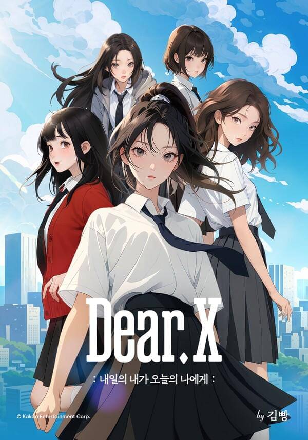 Cover Web Novel Dear. X: Tomorrow's Me, Today's Me