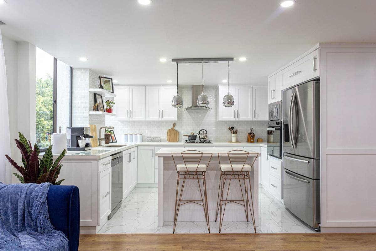 Interior dapur rumah mungil. (unsplash.com/Lissete Laverde)