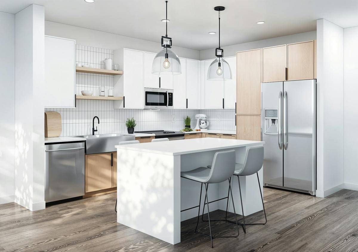 Interior dapur rumah mungil. (unsplash.com/Brian Zajac)