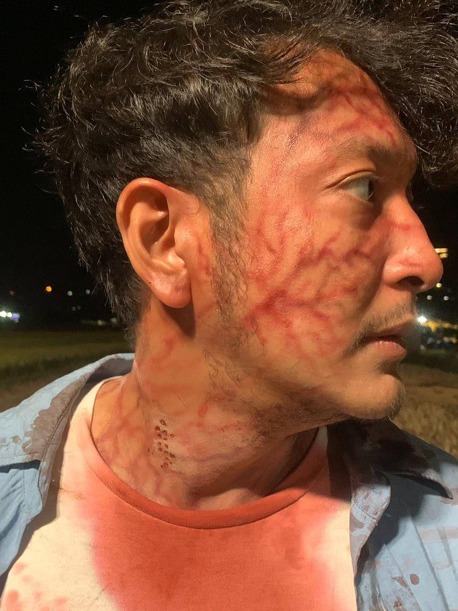 potret detail riasan zombie di Abadi Nan Jaya (instagram.com/astridsambudiono)