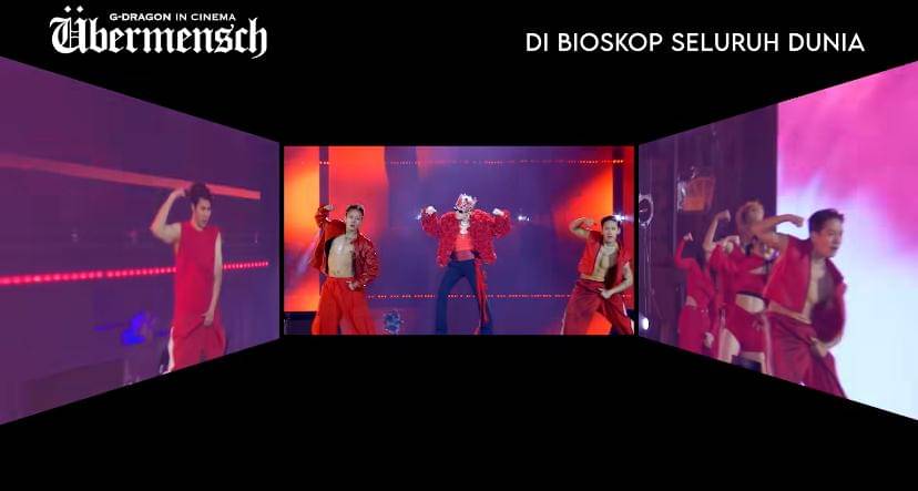 cuplikan film G-DRAGON IN CINEMA [Ubermensch] (instagram.com/cgv.id)