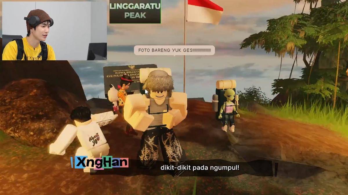 XngHan main Roblox map gunung Garut
