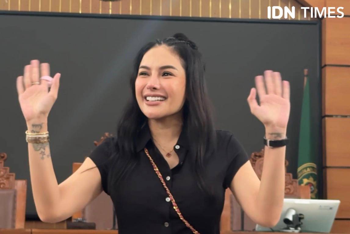 Nikita Mirzani di persidangan akhir, Selasa 28 Oktober 2025