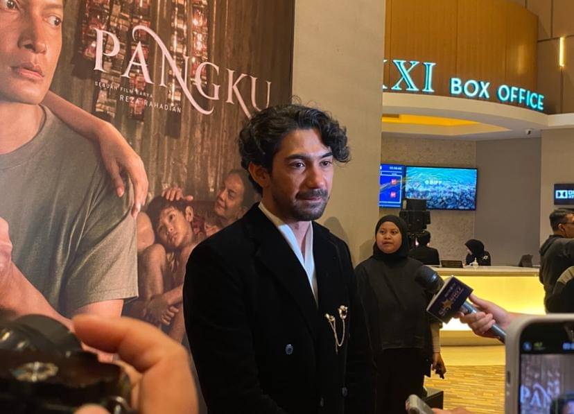 potret press conference film Pangku di XXI Epicentrum, Selasa (28/10/2025) (dok. IDN Times/Rani Asnurida)