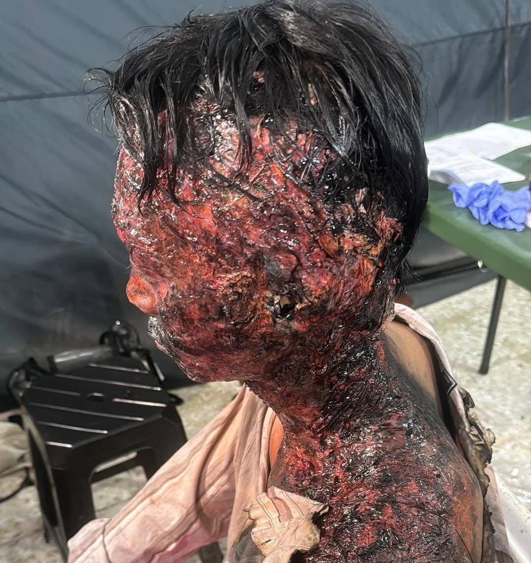 potret detail riasan zombie di Abadi Nan Jaya (instagram.com/astridsambudiono)