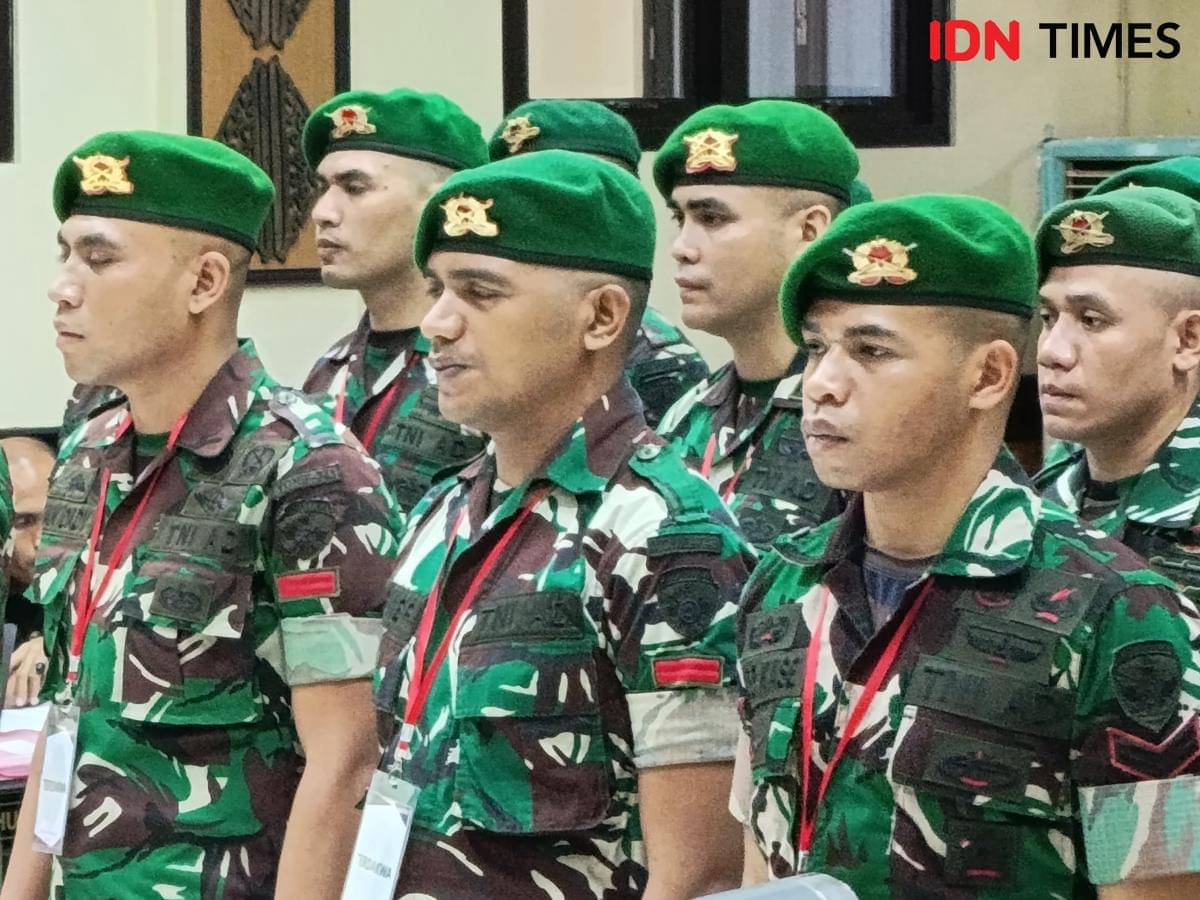 Proses persidangan Prada Lucky