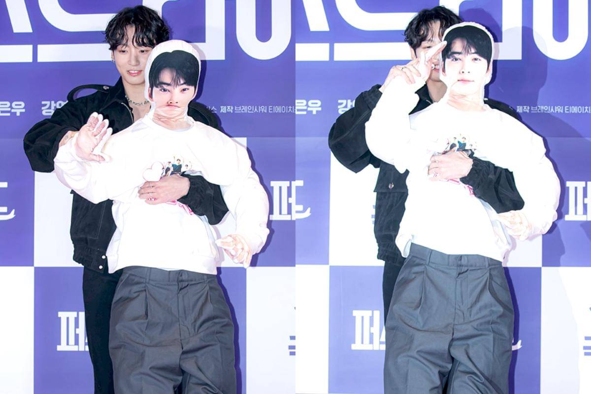 potret Jungkook BTS di VIP premiere film First Ride