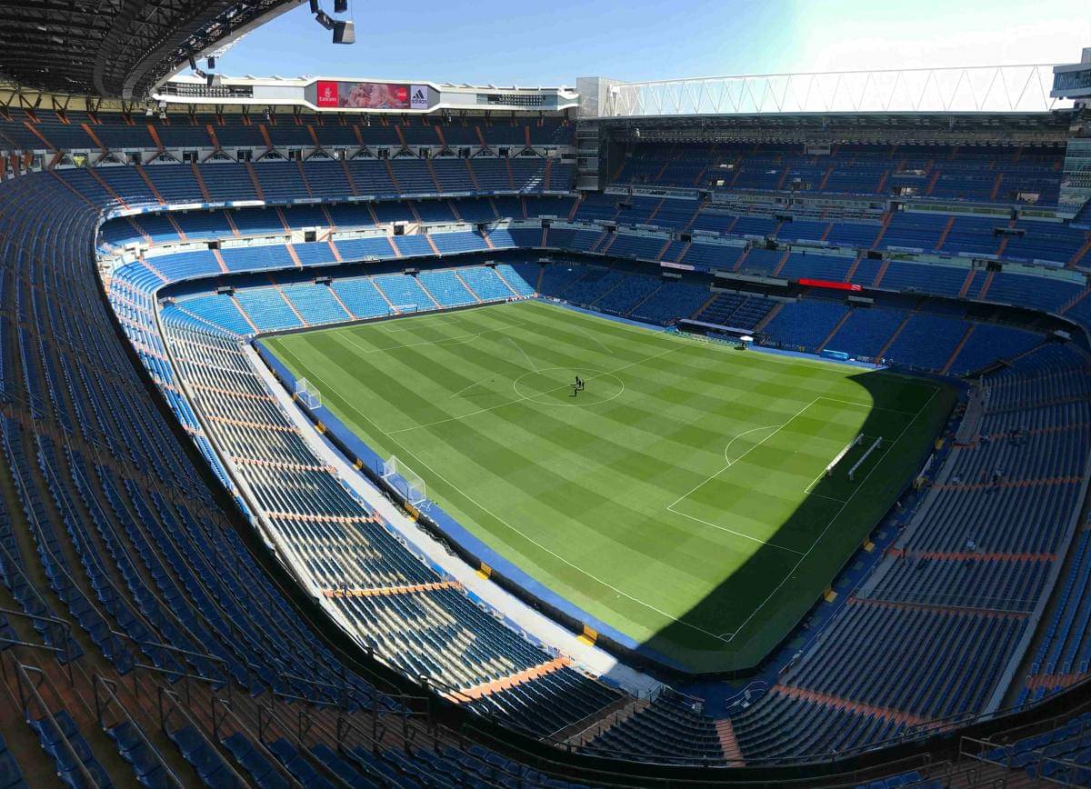 ilustrasi Santiago Bernabeu Stadium