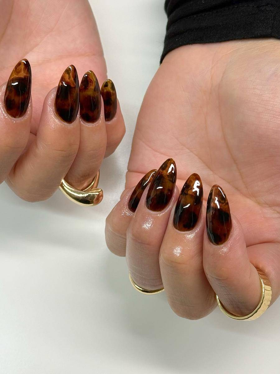 inspirasi nail art untuk zodiak Scorpio