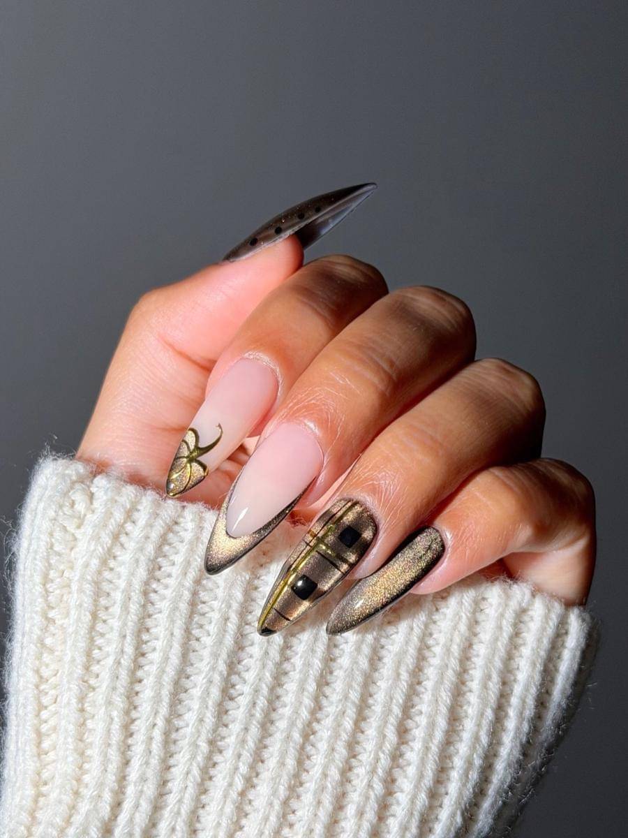 inspirasi nail art untuk zodiak Scorpio