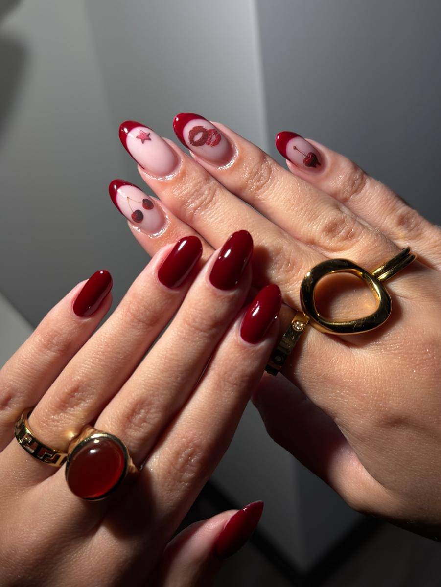 inspirasi nail art untuk zodiak Scorpio