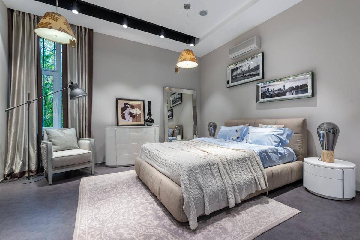 Ilustrasi warna cat kamar tidur