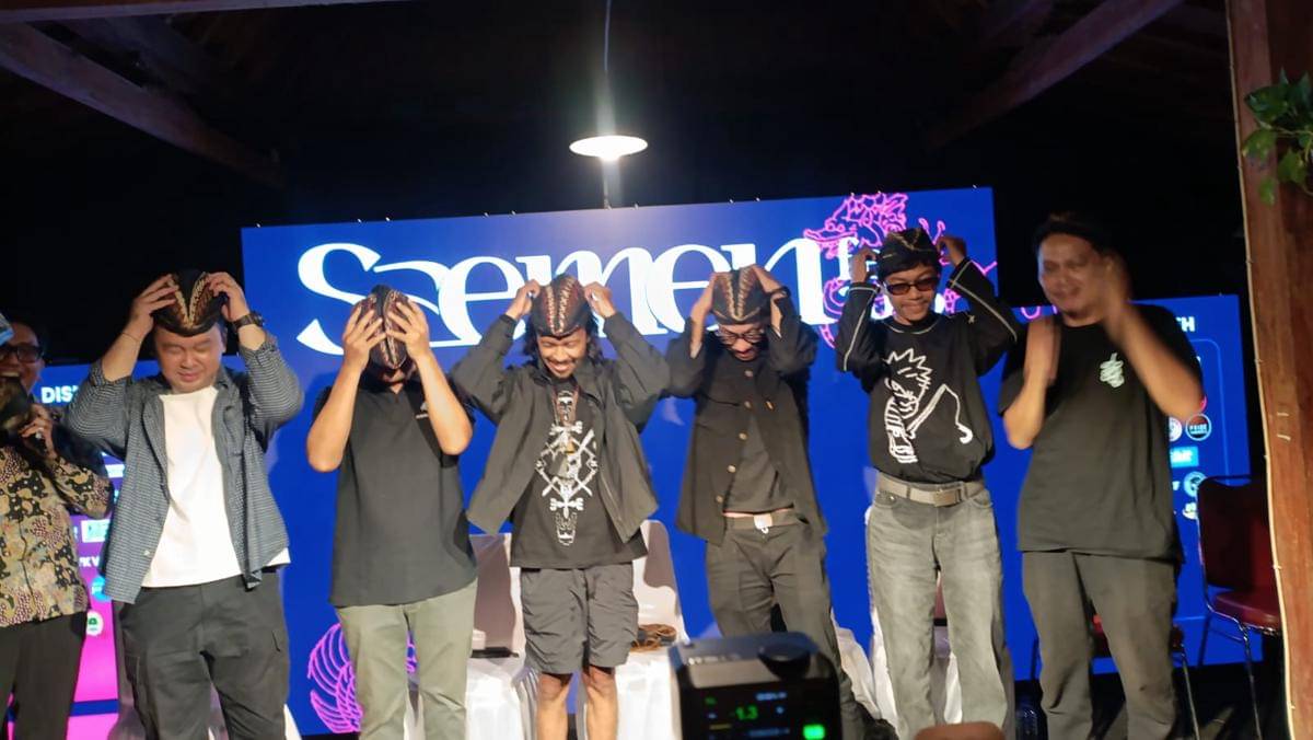 Jumpa pers Saemen Fest 2025. (IDN Times/Herlambang Jati Kusumo)