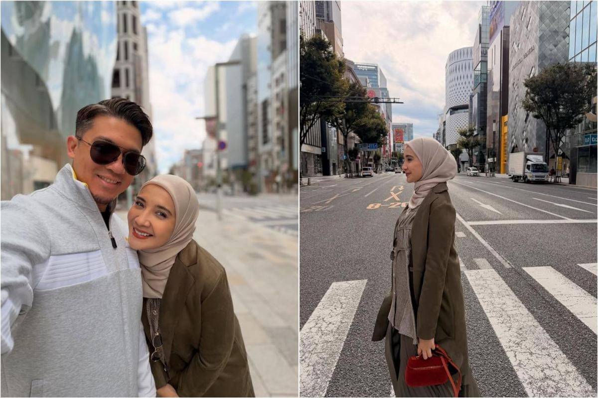 Zaskia Sungkar babymoon ke Jepang