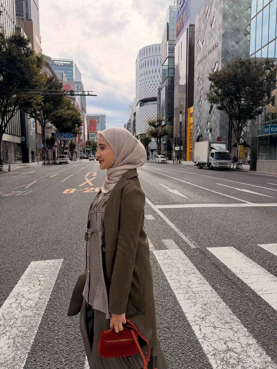 Zaskia Sungkar babymoon ke Jepang