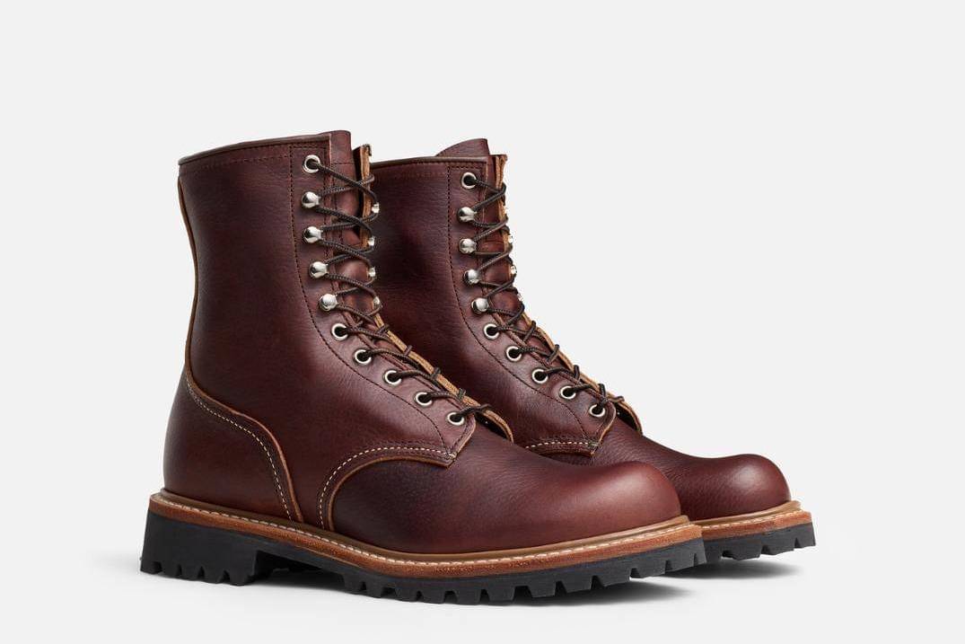 ilustrasi sepatu Red Wing asli