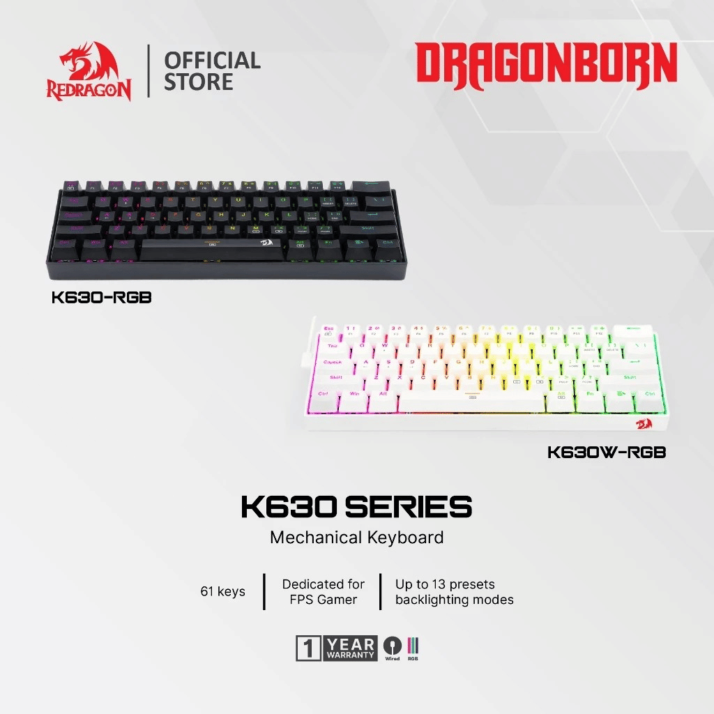 Redragon Dragonborn K630