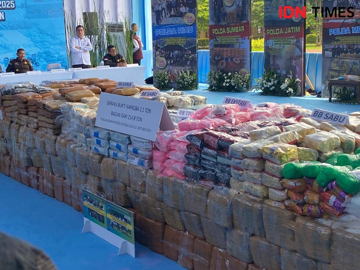 Bareskrim Musnahkan Barang Bukti Narkoba Senilai Rp209 Miliar