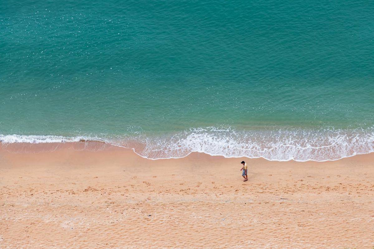 Potret pantai di Pattaya, Thailand