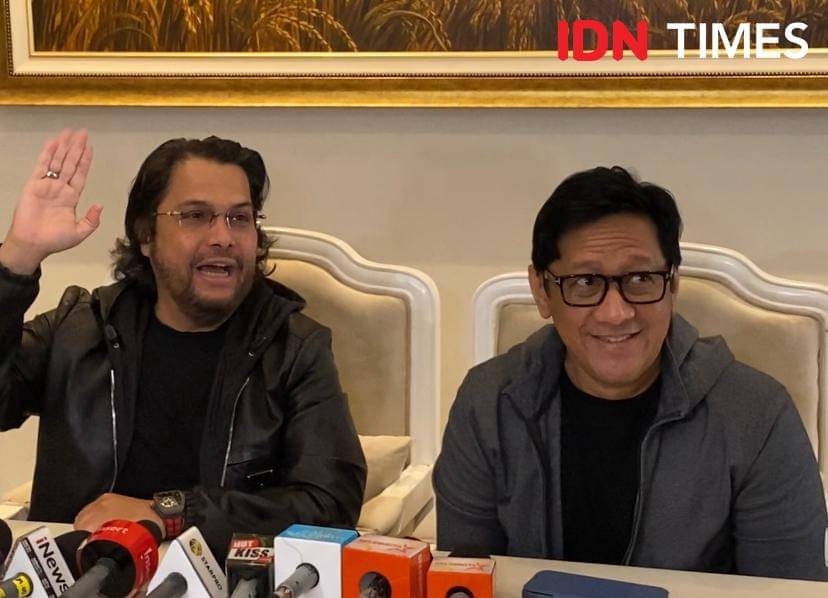 potret Andre Taulany dan Malik Bawazier (dok. IDN Times/Rani Asnurida)