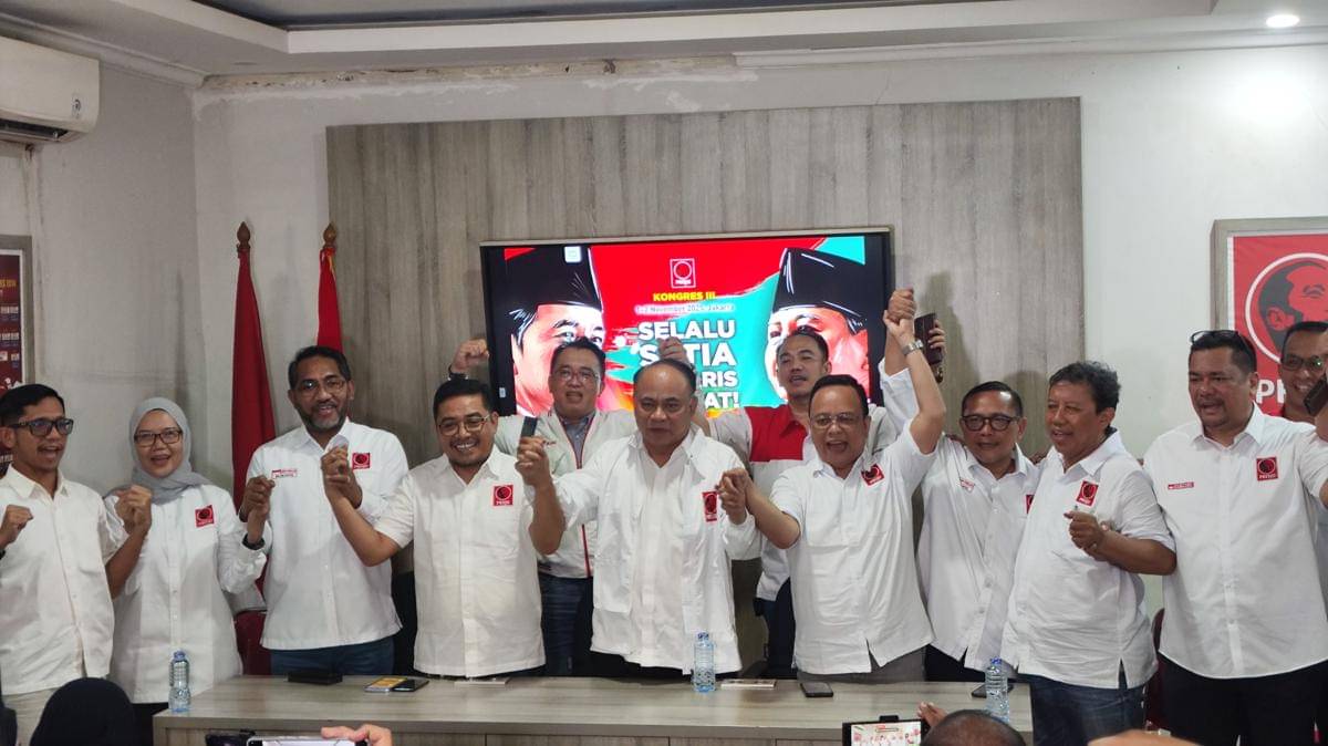 Konferensi pers di Kantor DPP Projo (IDN Times/Yosafat Diva Bayu Wisesa)