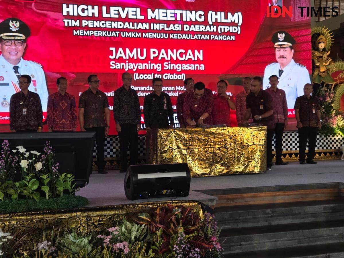 Acara High Level Meeting Tim Pengendalian Inflasi Daerah (TPID) Kabupaten Tabanan, Rabu (29/10/2025)