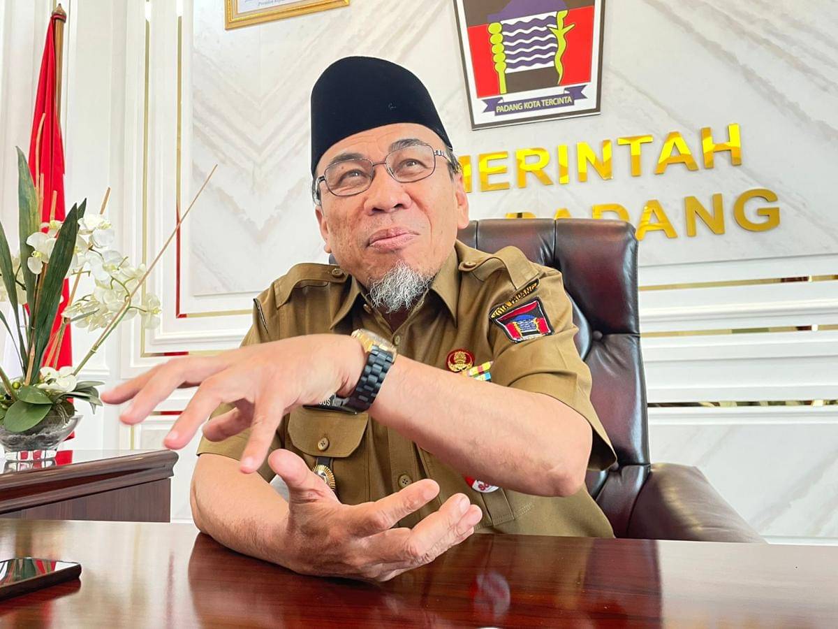 Wakil Wali Kota Padang, Maigus Nasir.