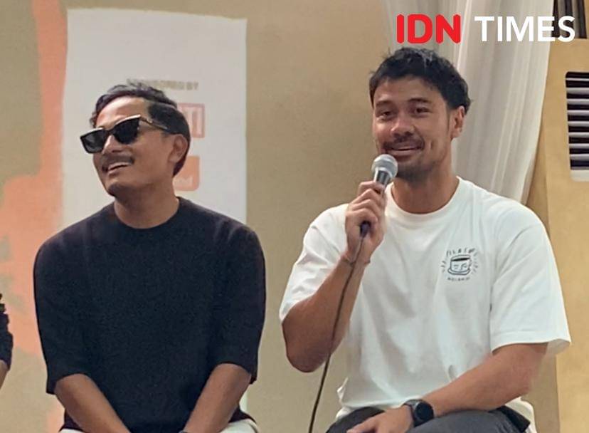 prese conference Bahkan Voli 3 di COMA, M Bloc, Rabu (29/10/2025) (dok. IDN Times/Rani Asnurida)