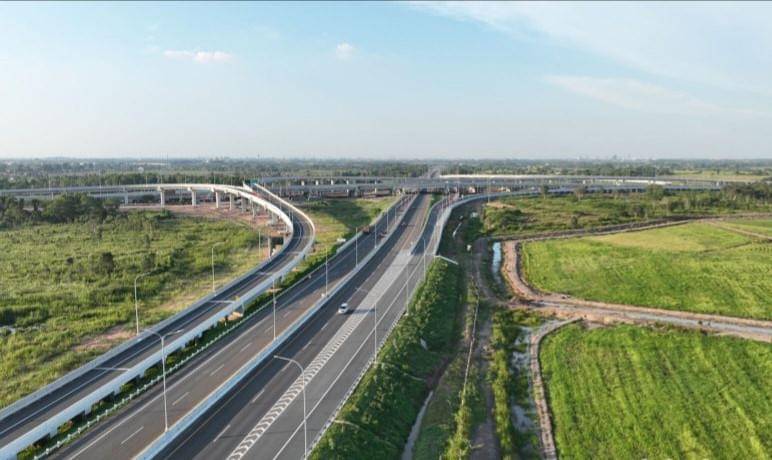 Ramp Junction Palembang sudah rampung dikerjakan.