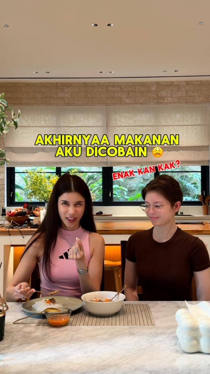 Sabrina Chairunnisa, Azka Corbuzier dan Nada Tarina Putri