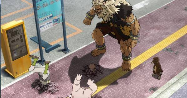 Beast King dan rekannya menyaksikan monster lain terbunuh - One Punch Man