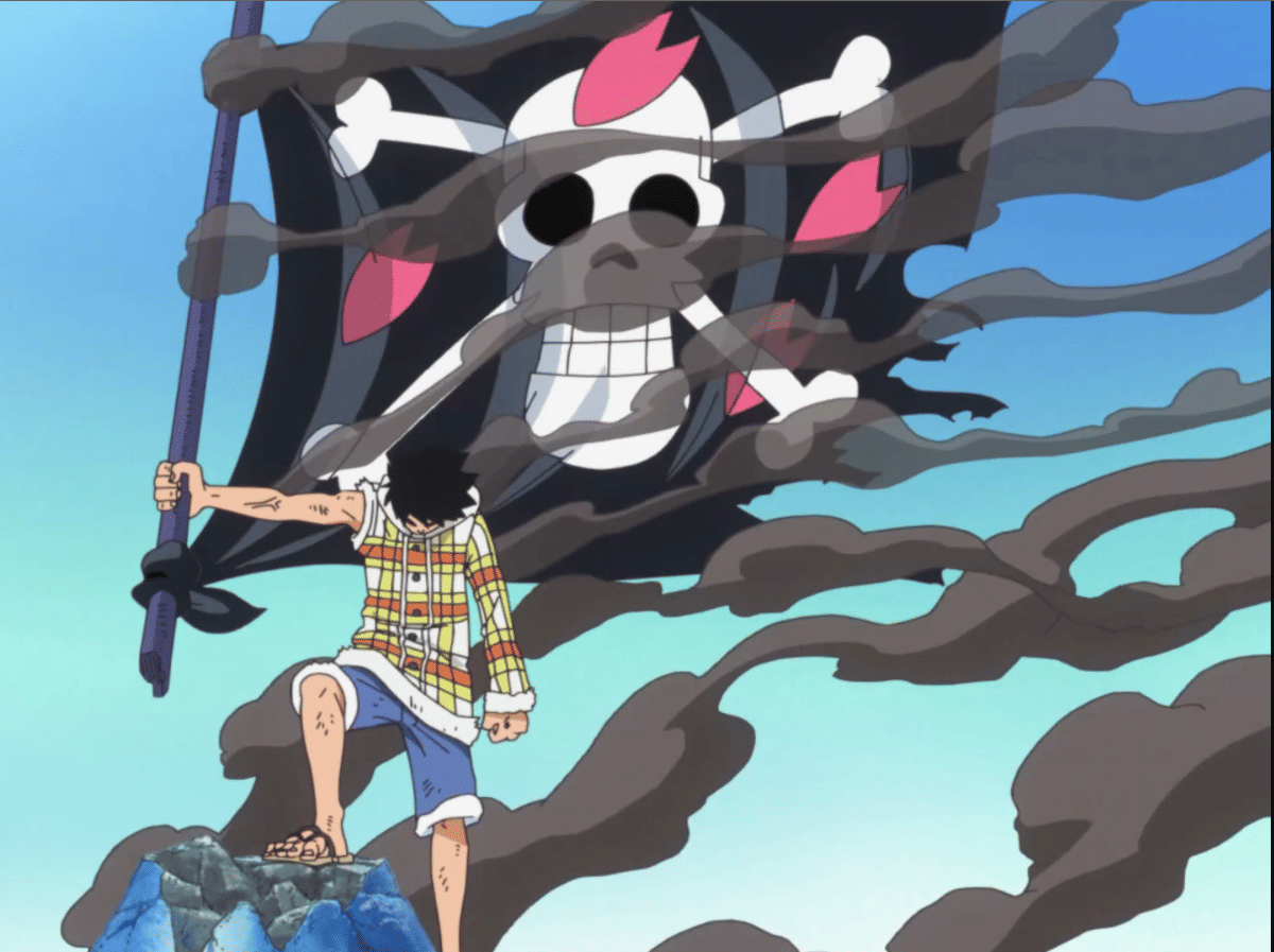 Monkey D. Luffy drum island arc. (Dok. Toei Animation, Shueisha, Eiichiro Oda/One Piece) 