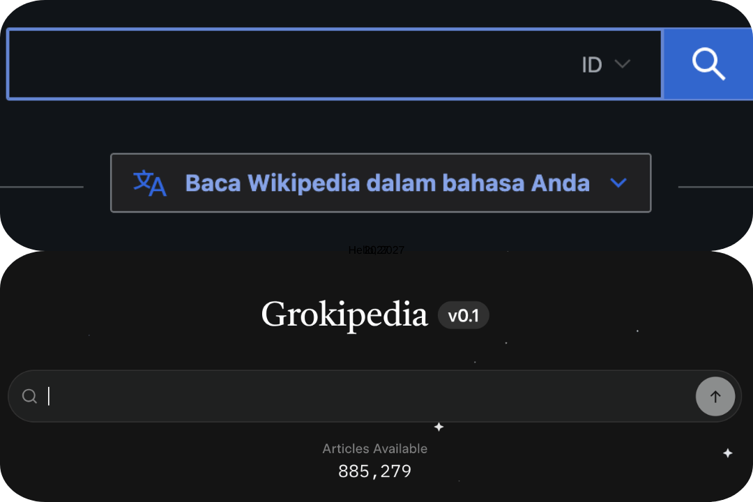 Wikipedia dan Grokipedia