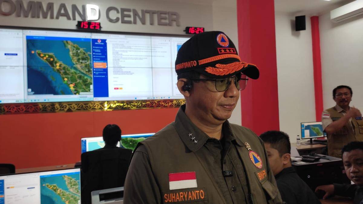 Kepala BNPB, Suharyanto. (IDN Times/Mhd. Saifullah)