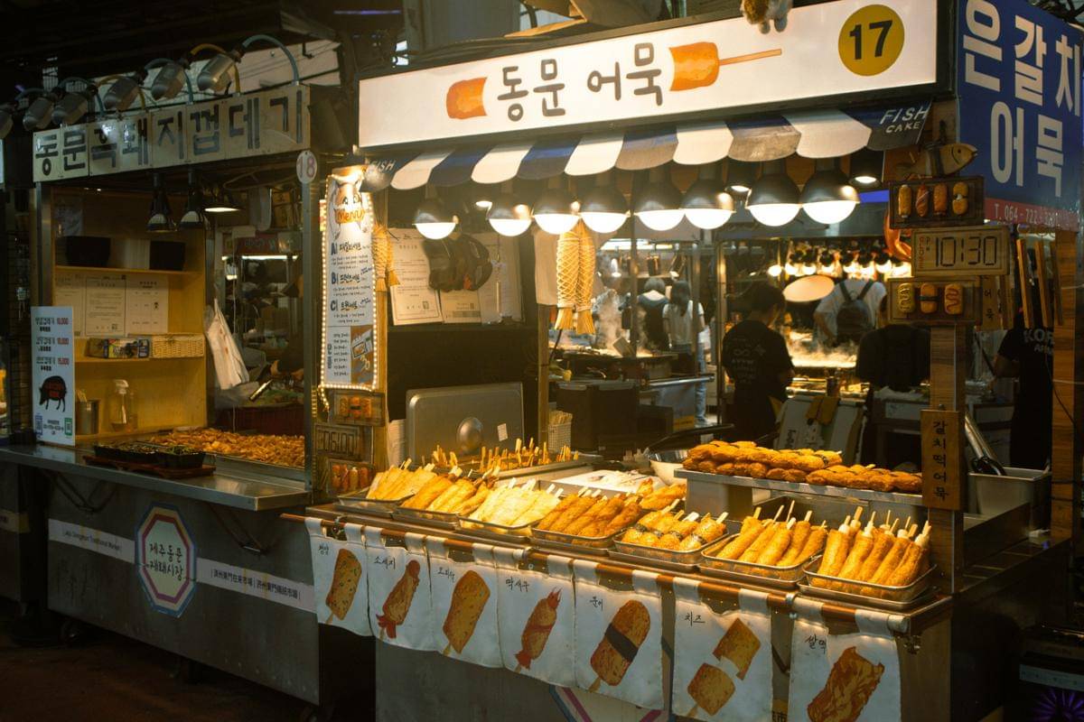 Street food di Korea Selatan