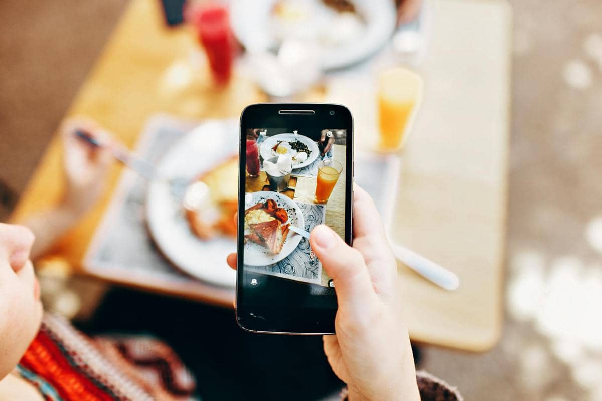 ilustrasi foto makanan 