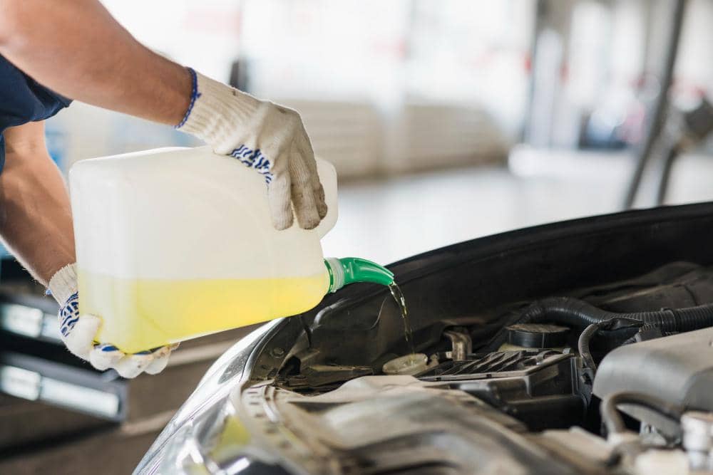 ilustrasi radiator coolant
