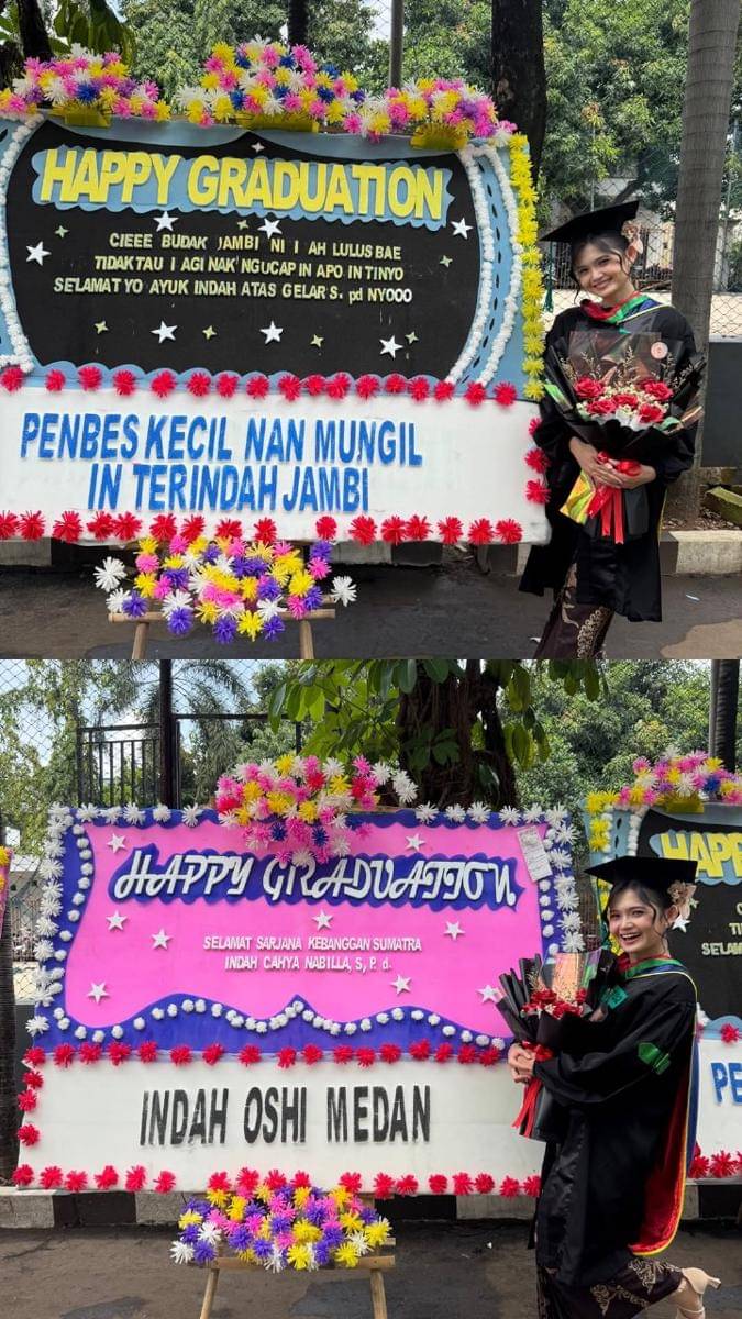 potret Indah JKT48 wisuda